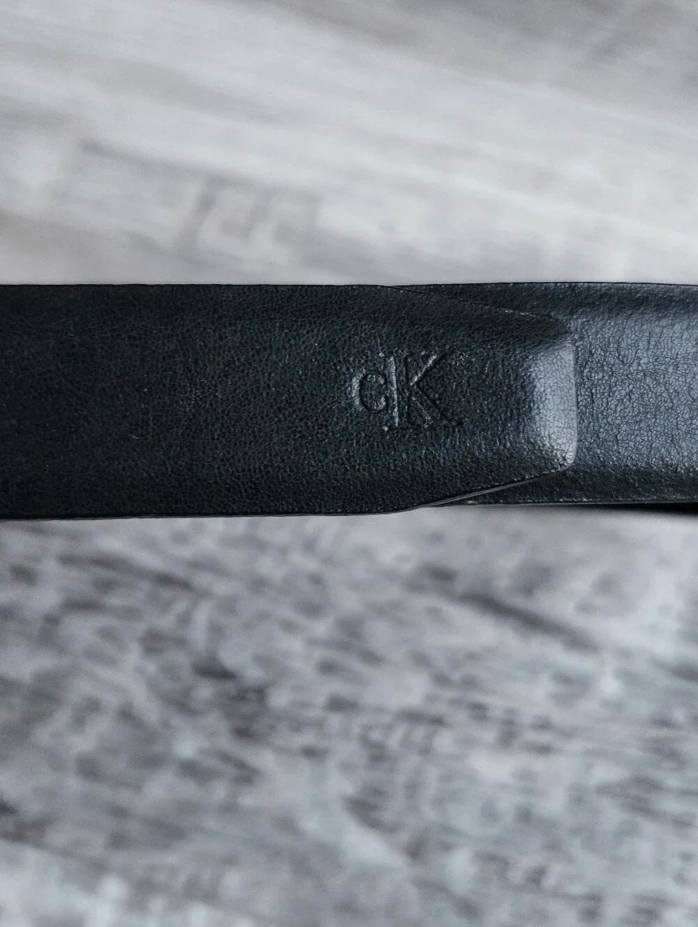 Calvin Klein Reversible Black Brown Leather Belt Gold Buckle Women's Small